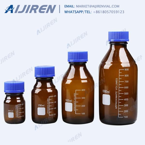 blue screw cap 1000ml media bottle Water-Reagent Bottle for Sale